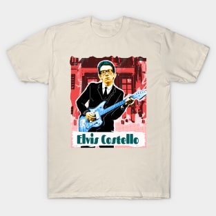 Elvis Costello - Classic Music Fan Art T-Shirt